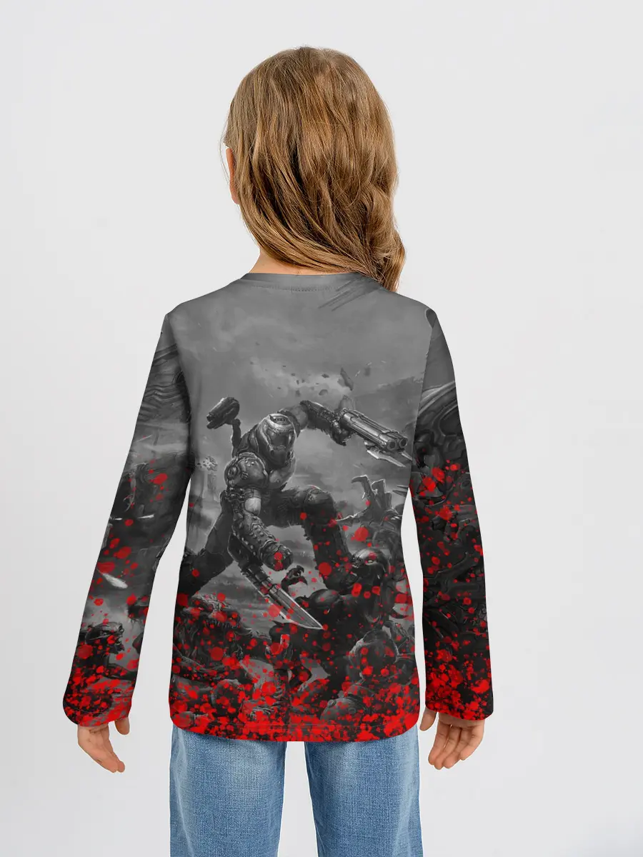 Детский лонгслив / DOOM