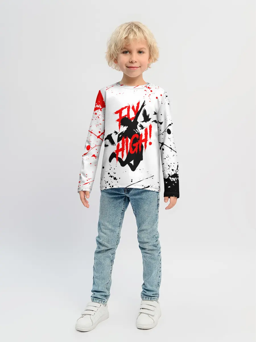 Детский лонгслив / Haikyu volleyball
