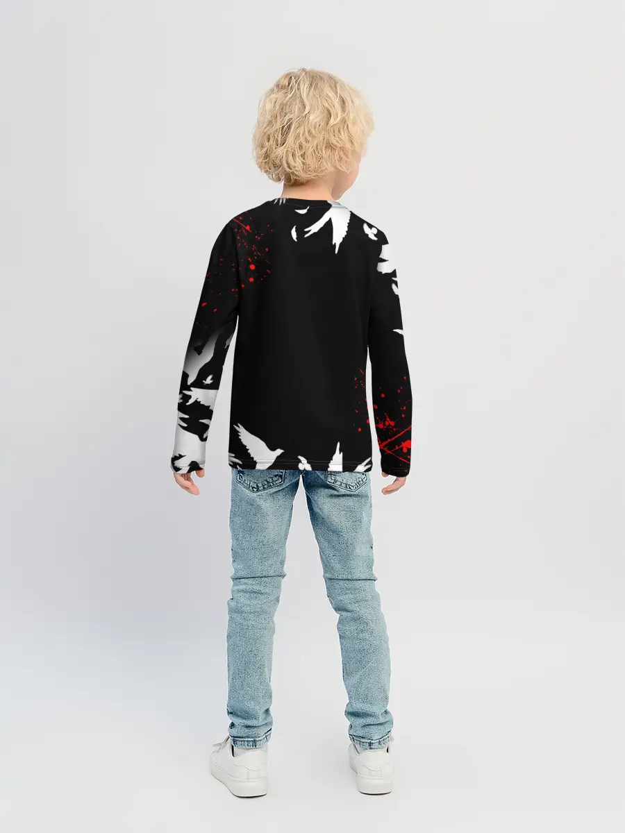 Детский лонгслив / Haikyu birds