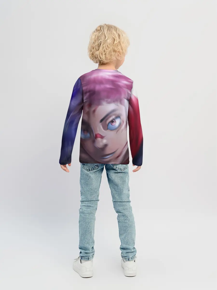 Детский лонгслив / JUJUTSU KAISEN | SUKUNA вихрь