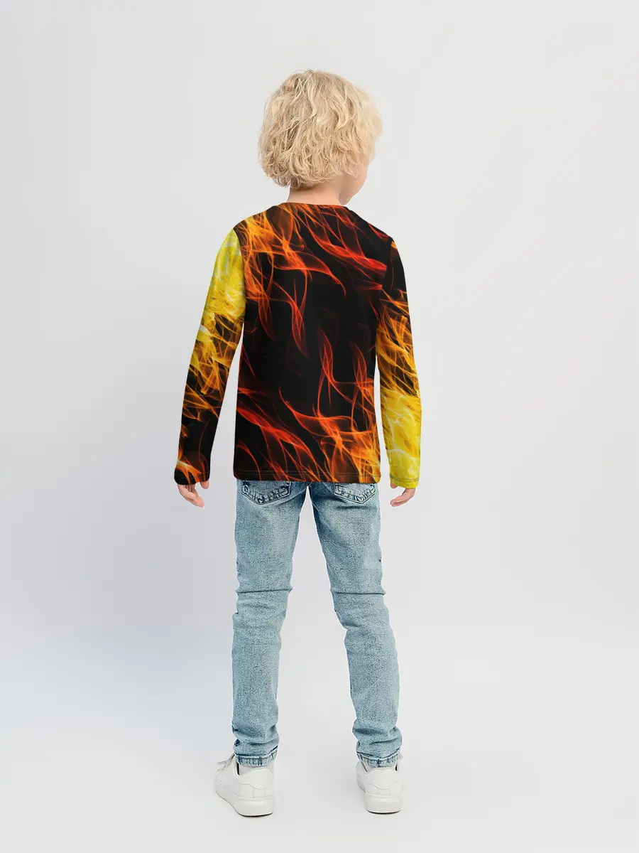 Детский лонгслив / КЛИНОК РАССЕКАЮЩИЙ ДЕМОНОВ