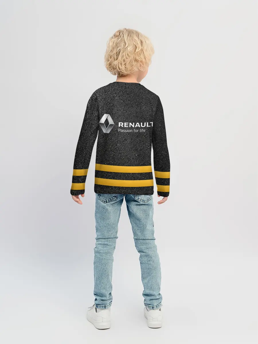 Детский лонгслив / Renault | Passion for life