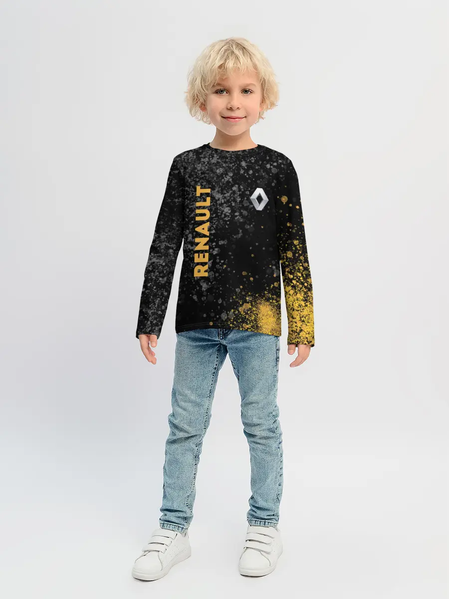 Детский лонгслив / Renault | Брызги