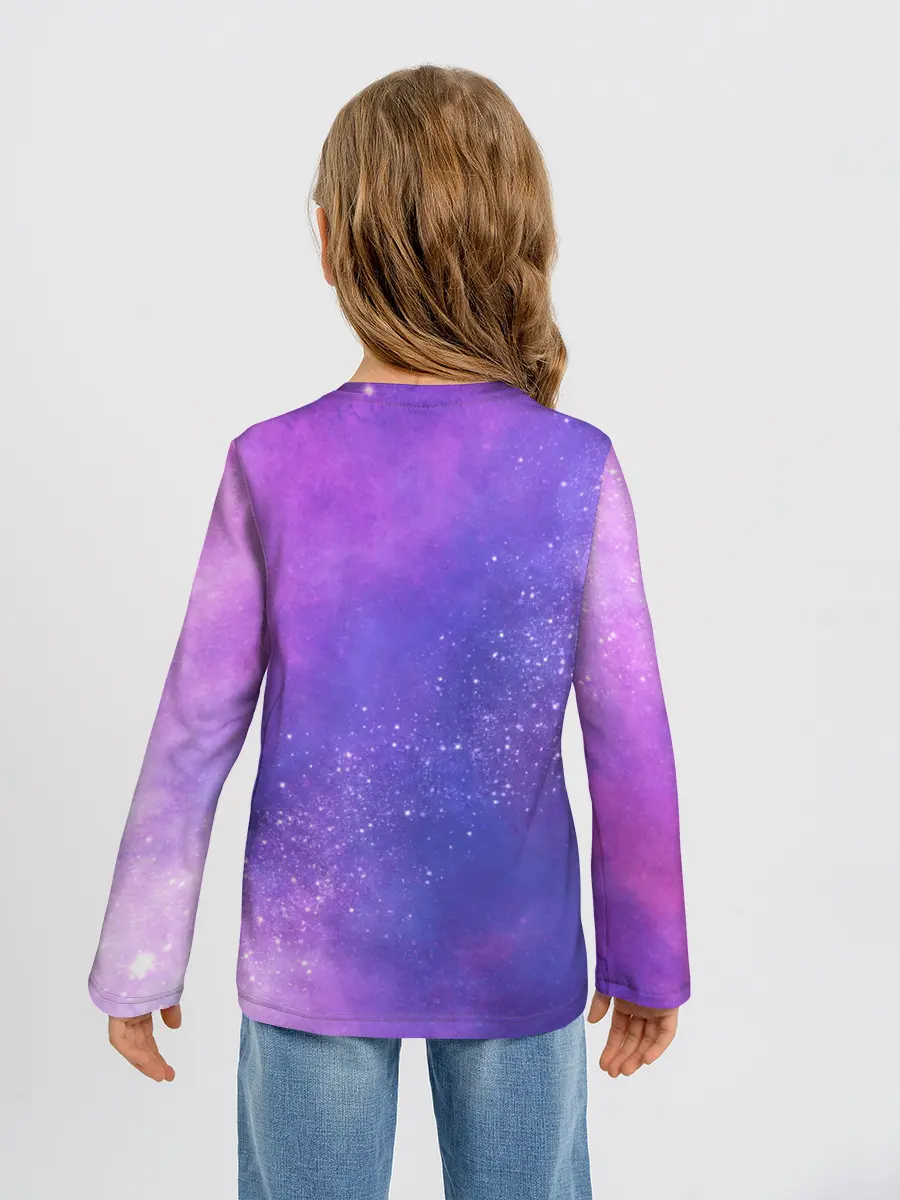 Детский лонгслив / Сатурн