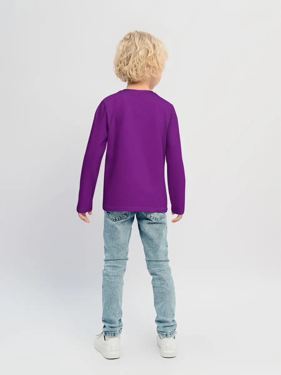 Детский лонгслив / Хочу питсы