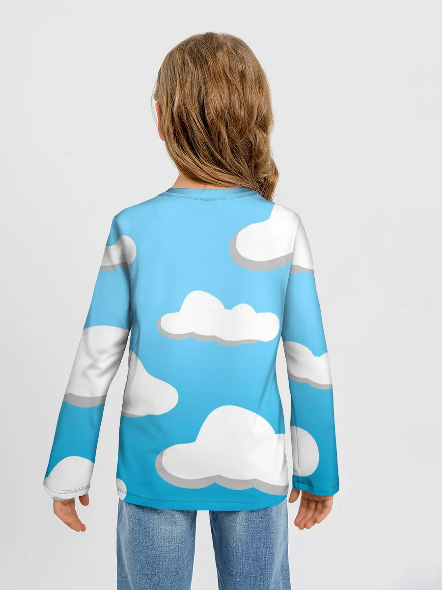 Детский лонгслив / Небо