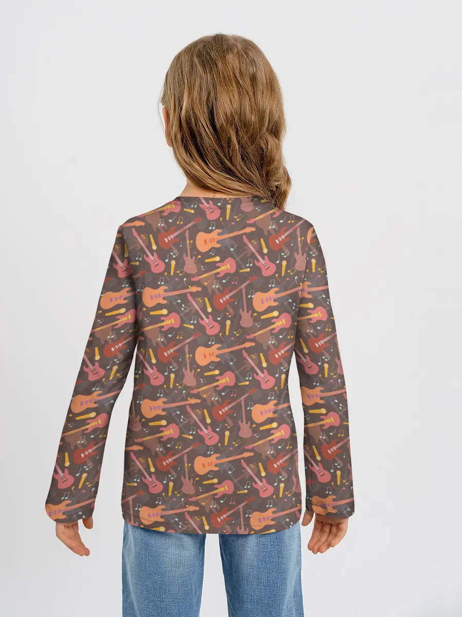 Детский лонгслив / Музыкант