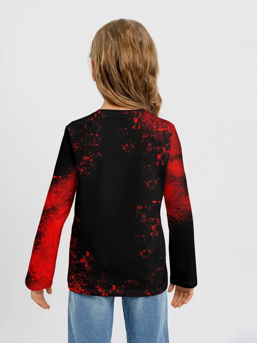 Детский лонгслив / FLY HIGH | ВОЛЕЙБОЛ!!