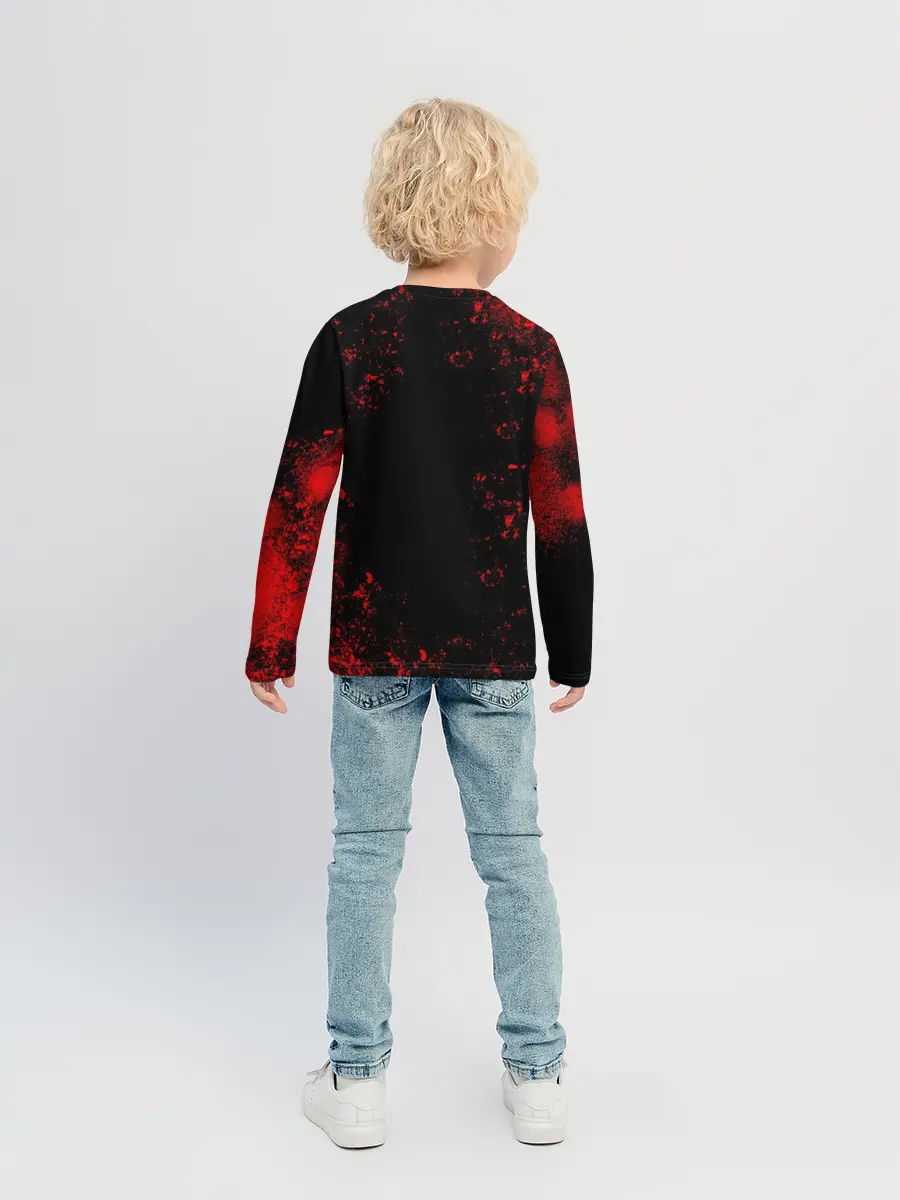 Детский лонгслив / FLY HIGH | ВОЛЕЙБОЛ!!