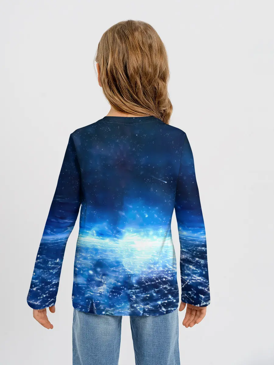 Детский лонгслив / Тоука Киришима на охоте