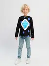 Детский лонгслив / Алмаз