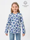 Детский лонгслив / Бабочки / Butterflies