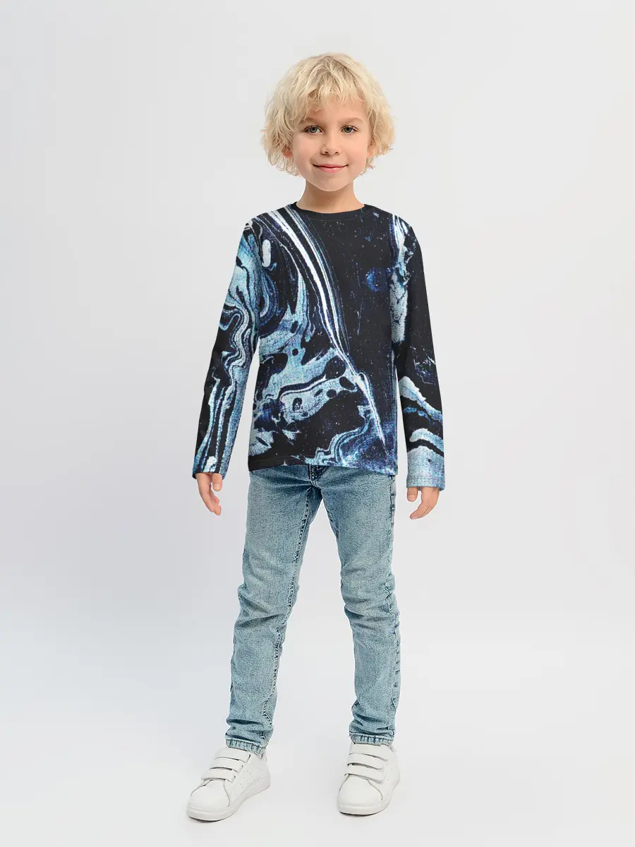 Детский лонгслив / Текстура