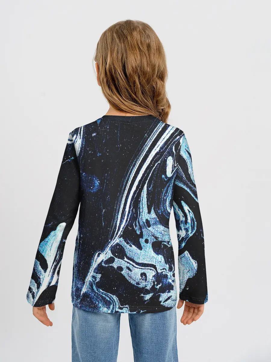 Детский лонгслив / Текстура