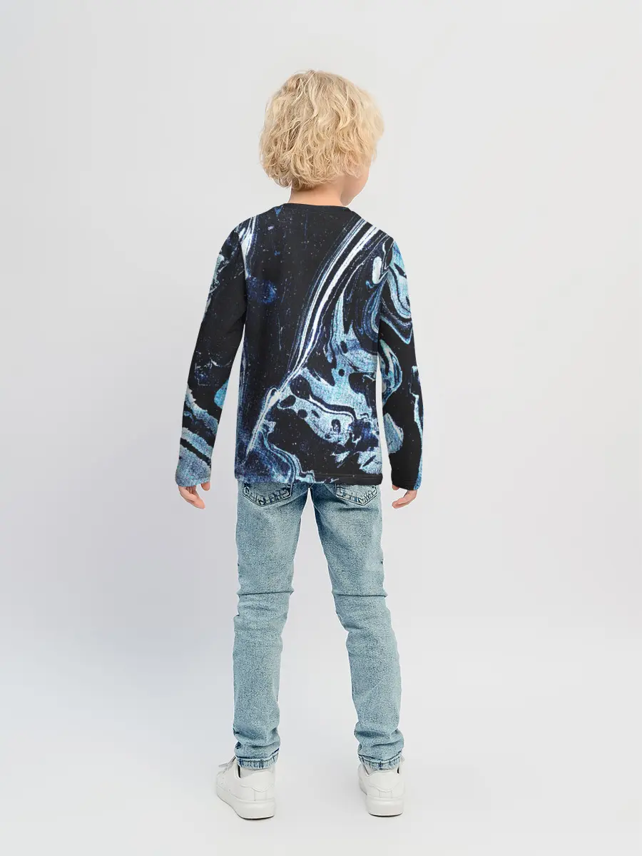 Детский лонгслив / Текстура