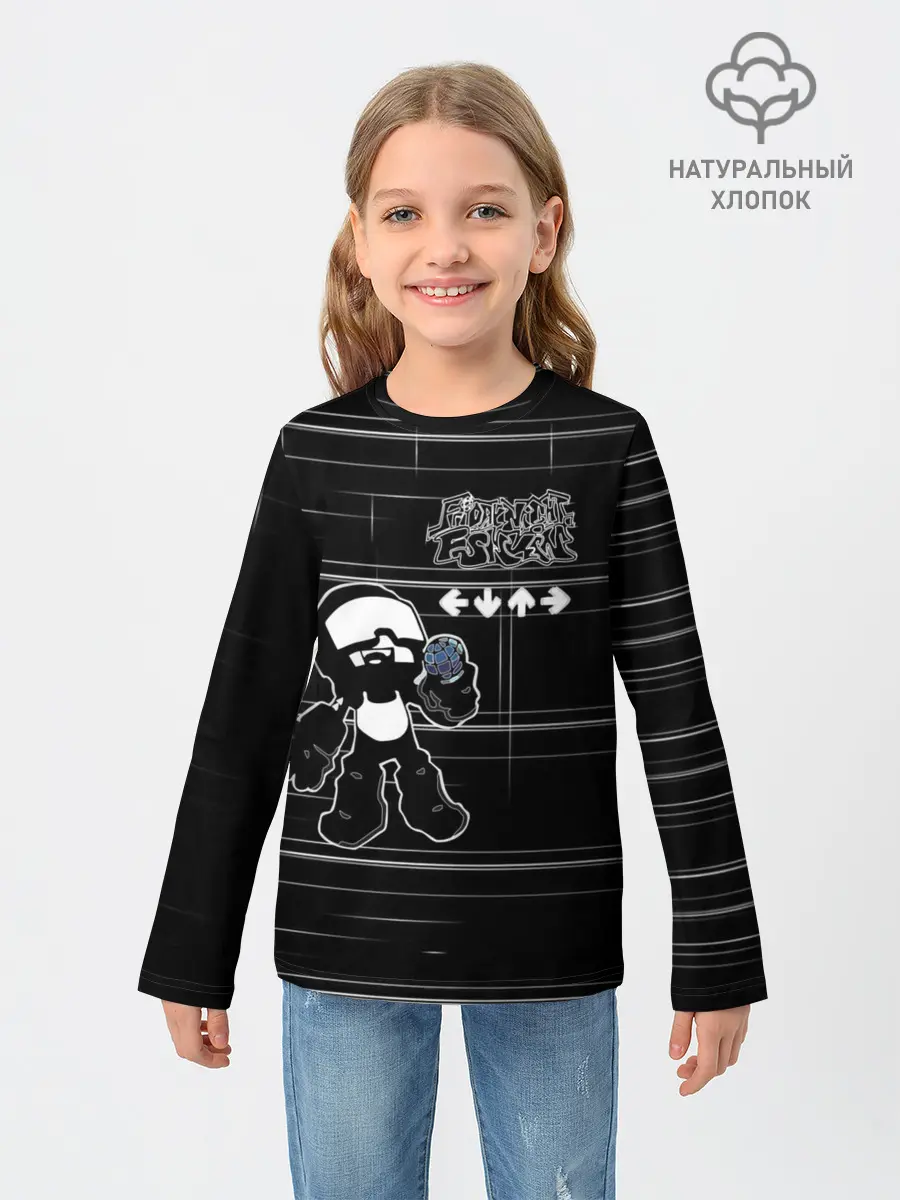 Детский лонгслив / tankmen friday night funkin