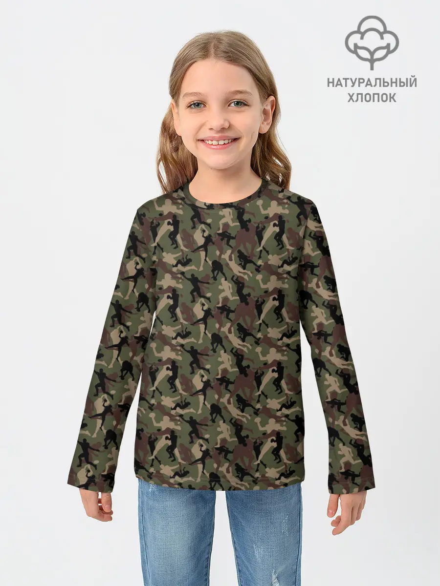 Детский лонгслив / Американский Футбол