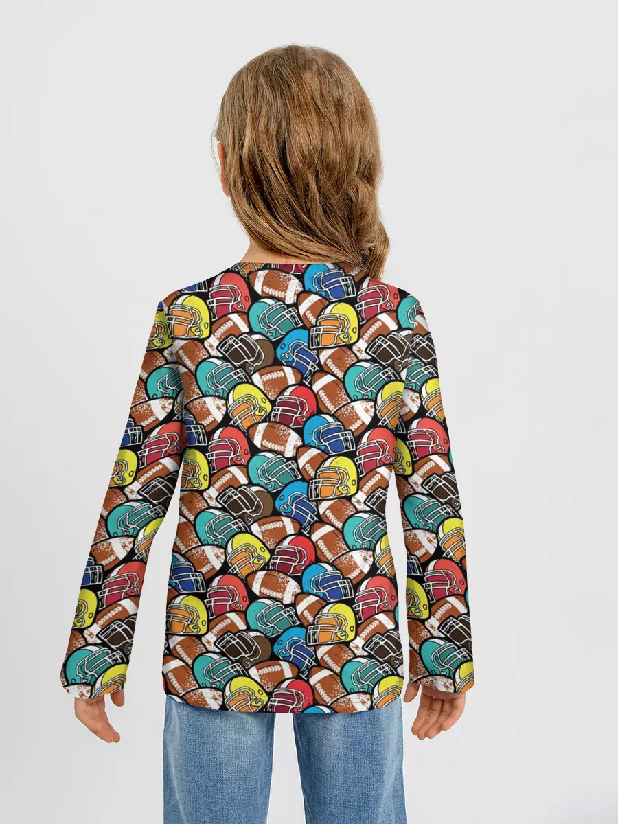 Детский лонгслив / Американский Футбол