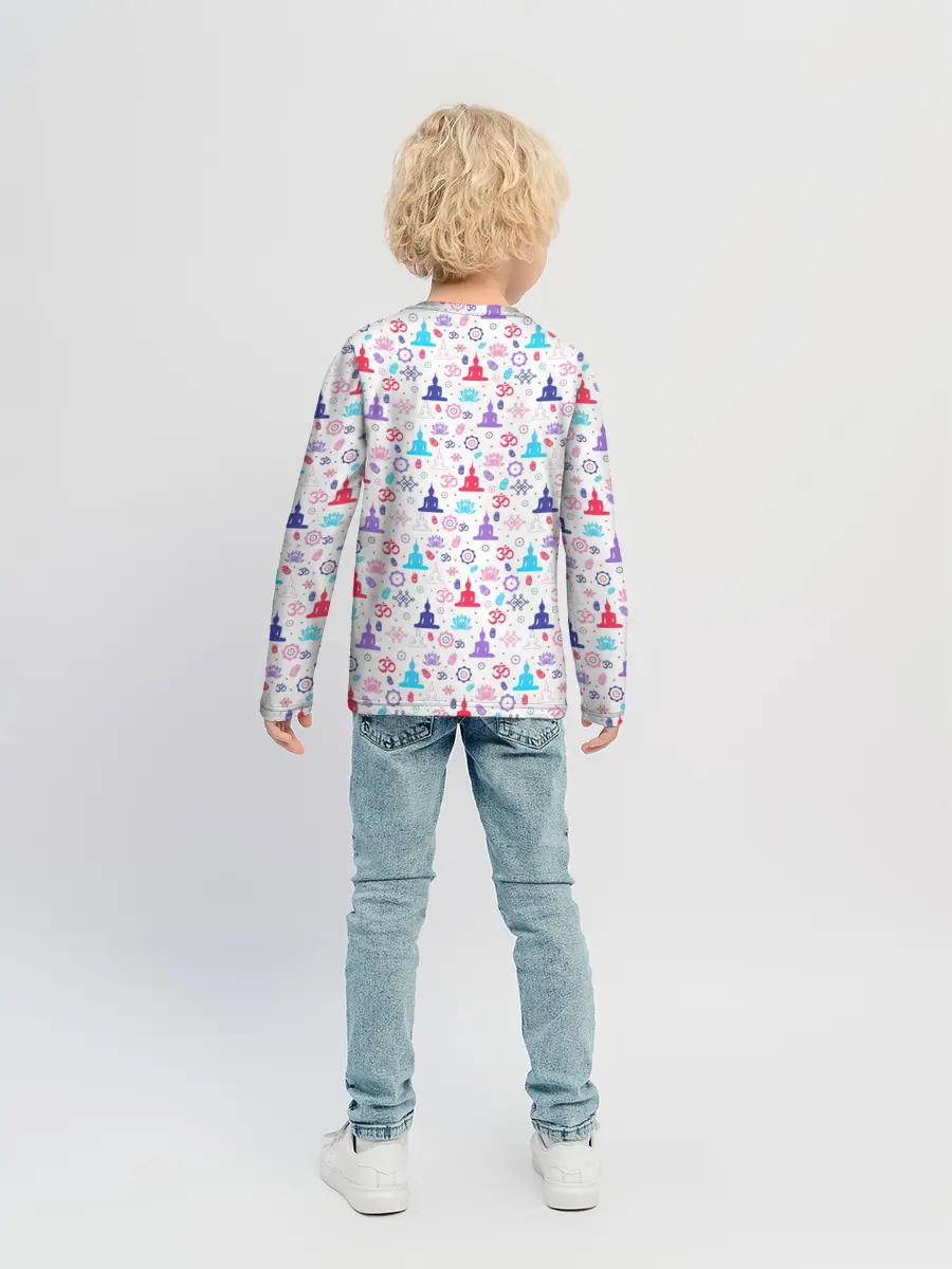 Детский лонгслив / Yoga