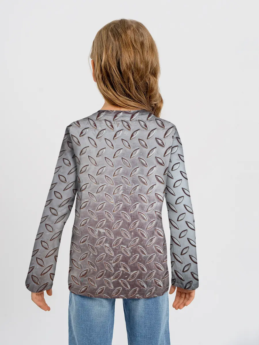 Детский лонгслив / Стальной костюм