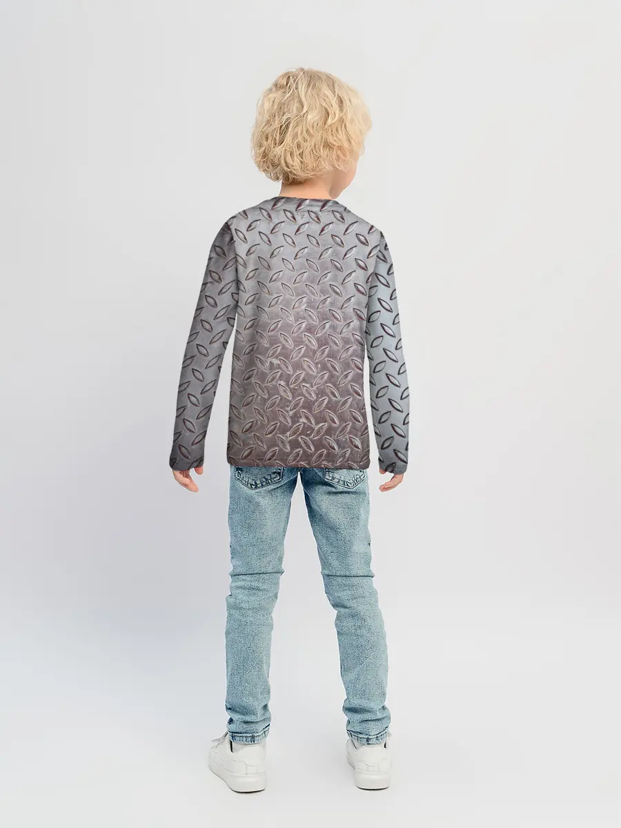 Детский лонгслив / Стальной костюм