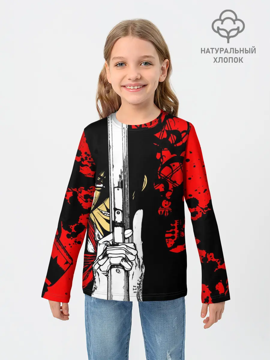 Детский лонгслив / Алукард - Хеллсинг