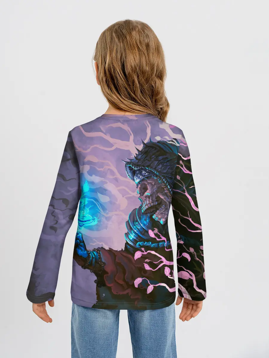 Детский лонгслив / Тёмная душа