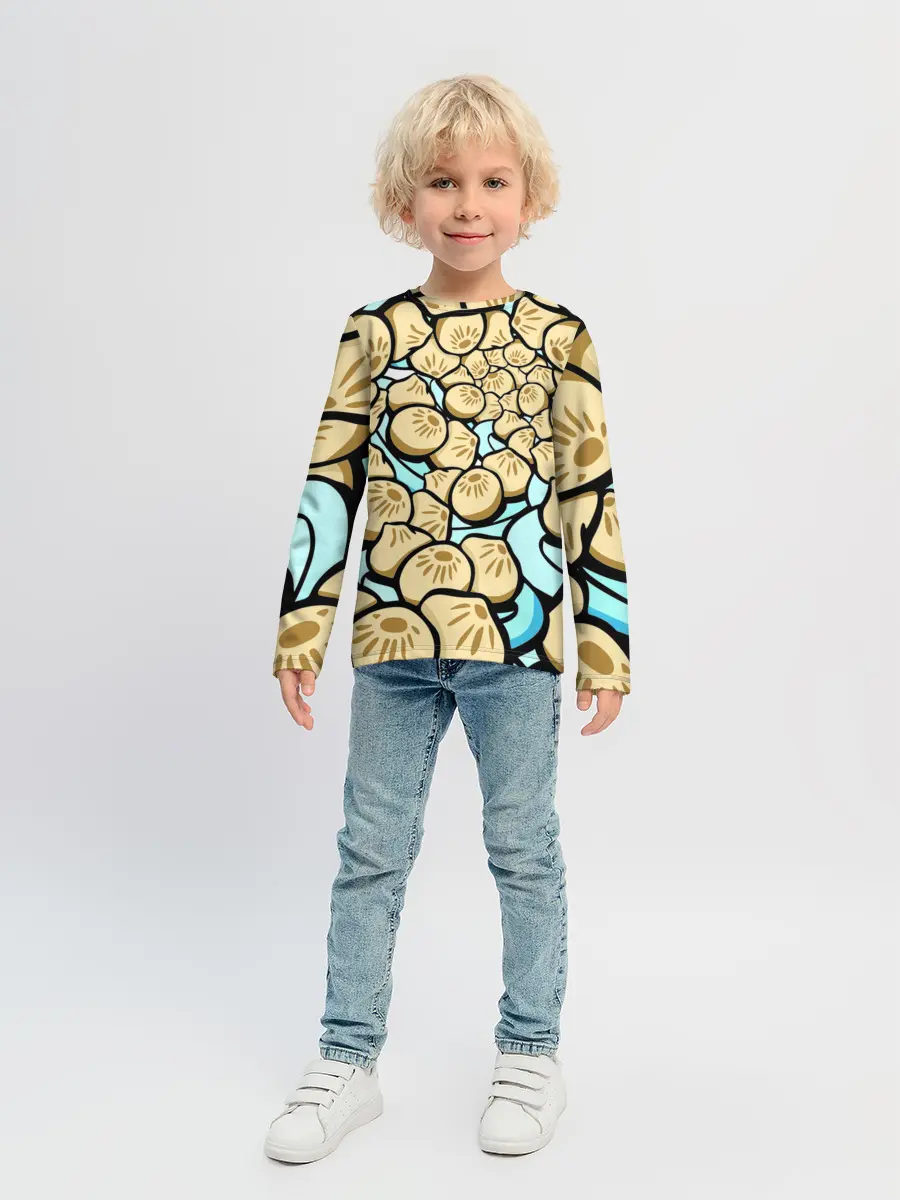 Детский лонгслив / Нежная бууза