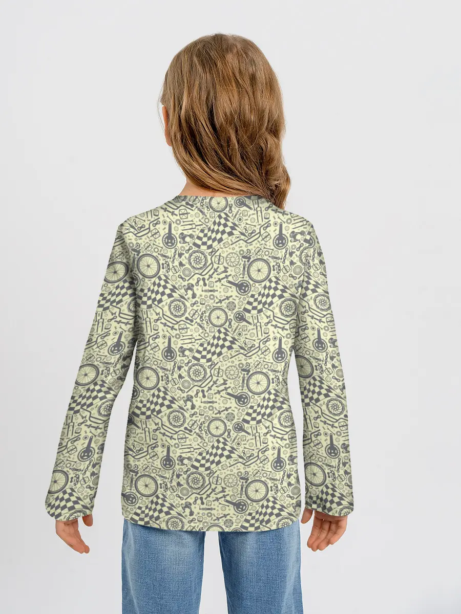 Детский лонгслив / Велосипедные части