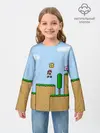 Детский лонгслив / Mario
