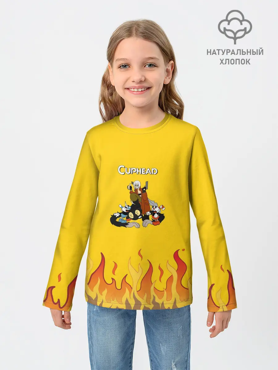 Детский лонгслив / CUPHEAD | ДАНТЕ