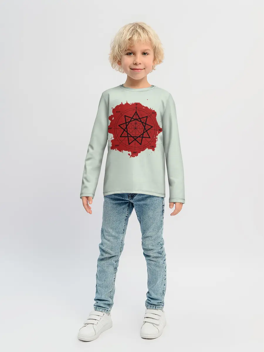 Детский лонгслив / Пентаграмма Slipknot
