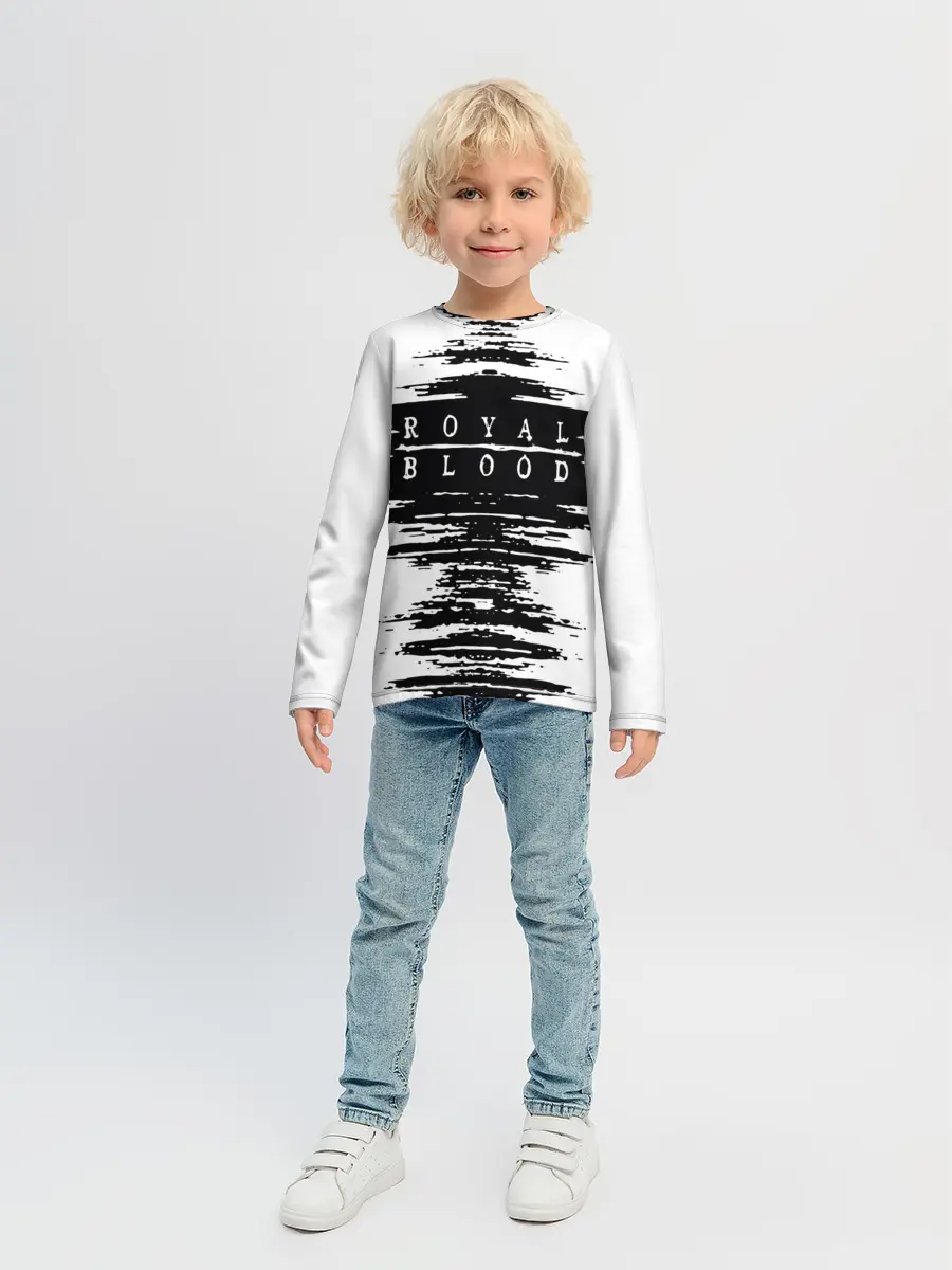 Детский лонгслив / royal blood