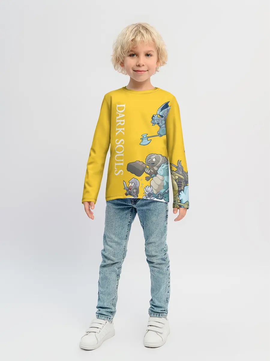 Детский лонгслив / RUN HERO RUN