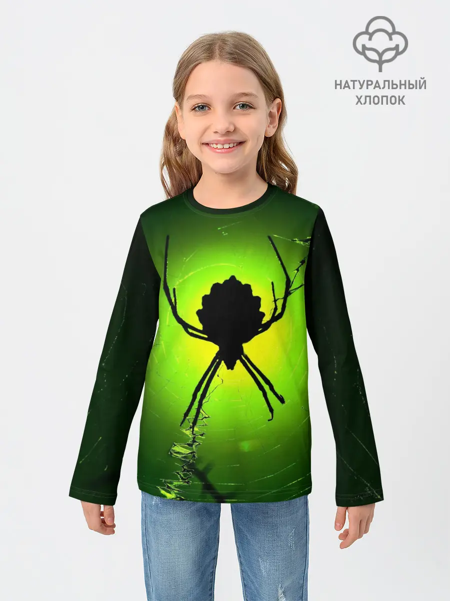 Детский лонгслив / Паук | Spider
