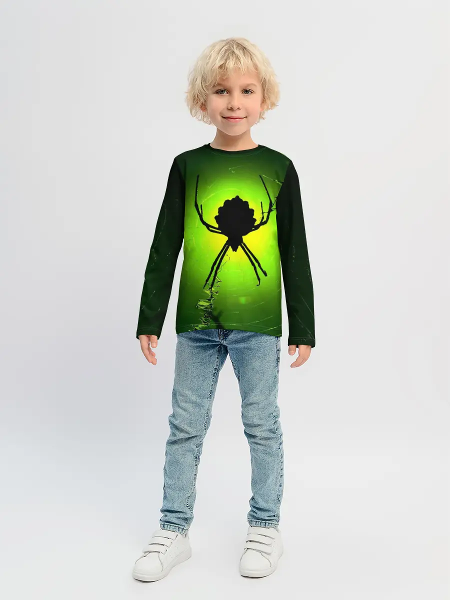 Детский лонгслив / Паук | Spider