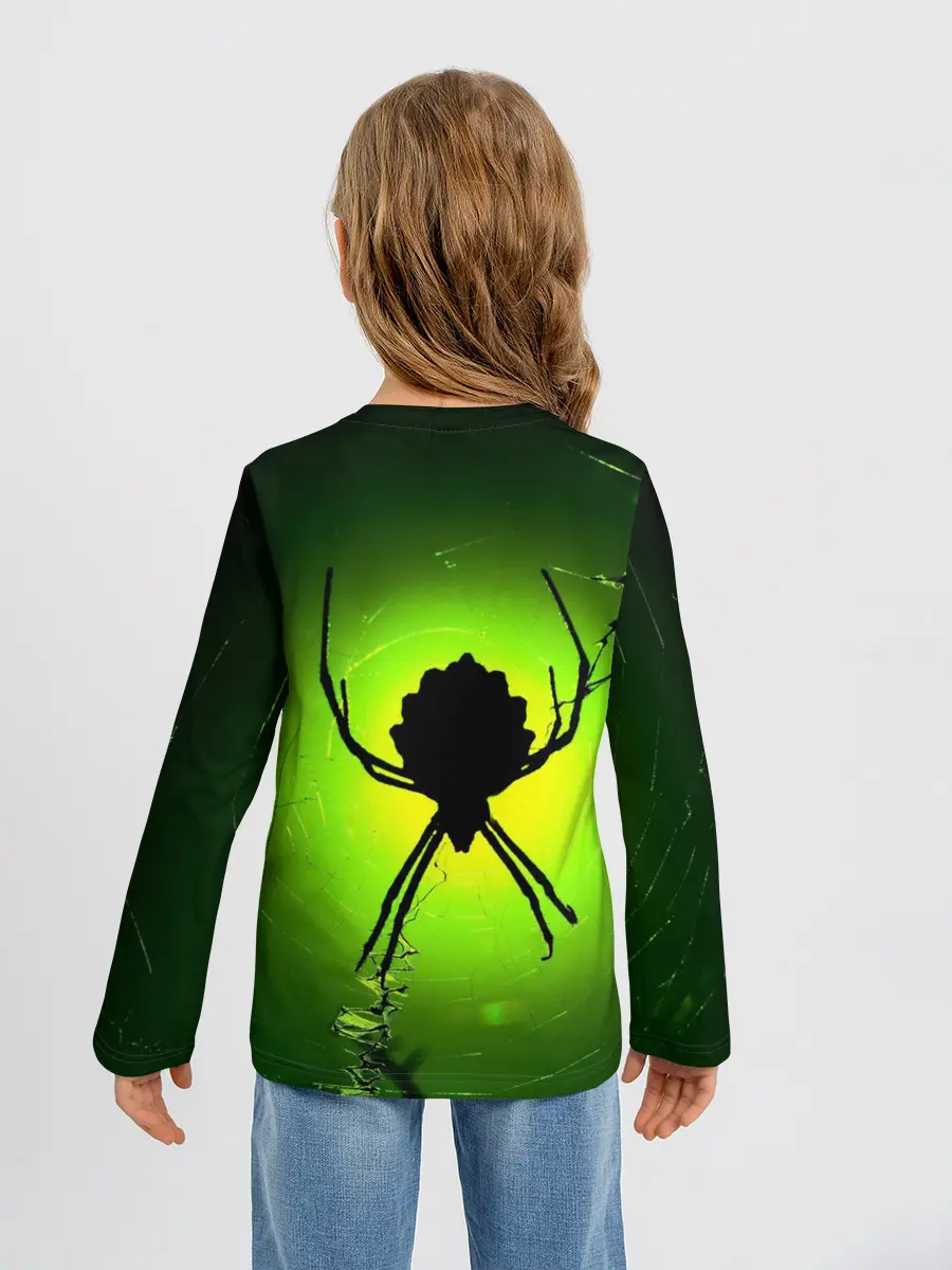 Детский лонгслив / Паук | Spider
