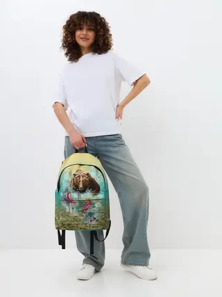 Рюкзак джинсовый / Рыбалка