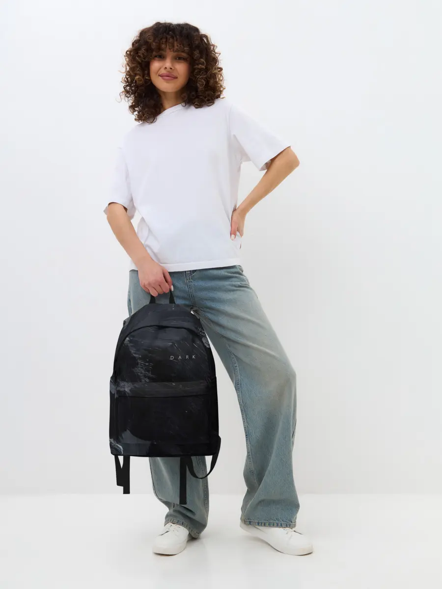 Рюкзак джинсовый / DARK - No Future