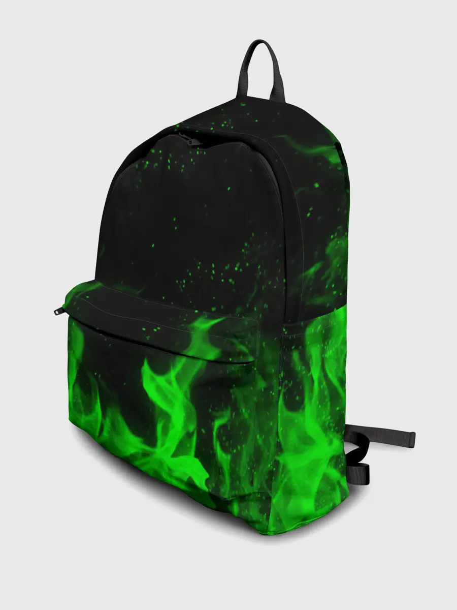 Рюкзак джинсовый / ЗЕЛЁНЫЙ ОГОНЬ | GREEN FIRE