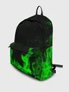 Рюкзак джинсовый / ЗЕЛЁНЫЙ ОГОНЬ | GREEN FIRE