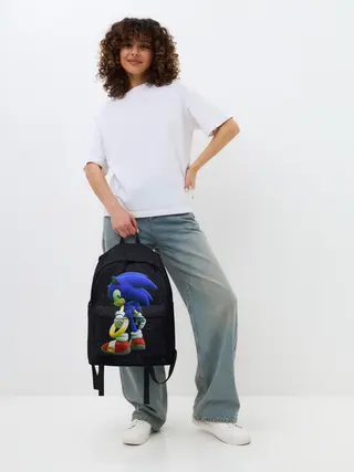 Рюкзак джинсовый / Sonic