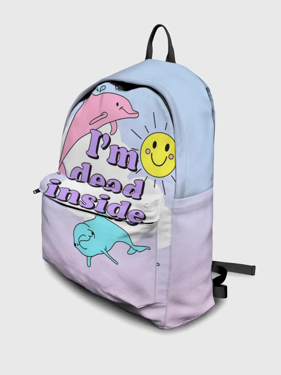 Рюкзак джинсовый / Dead Inside