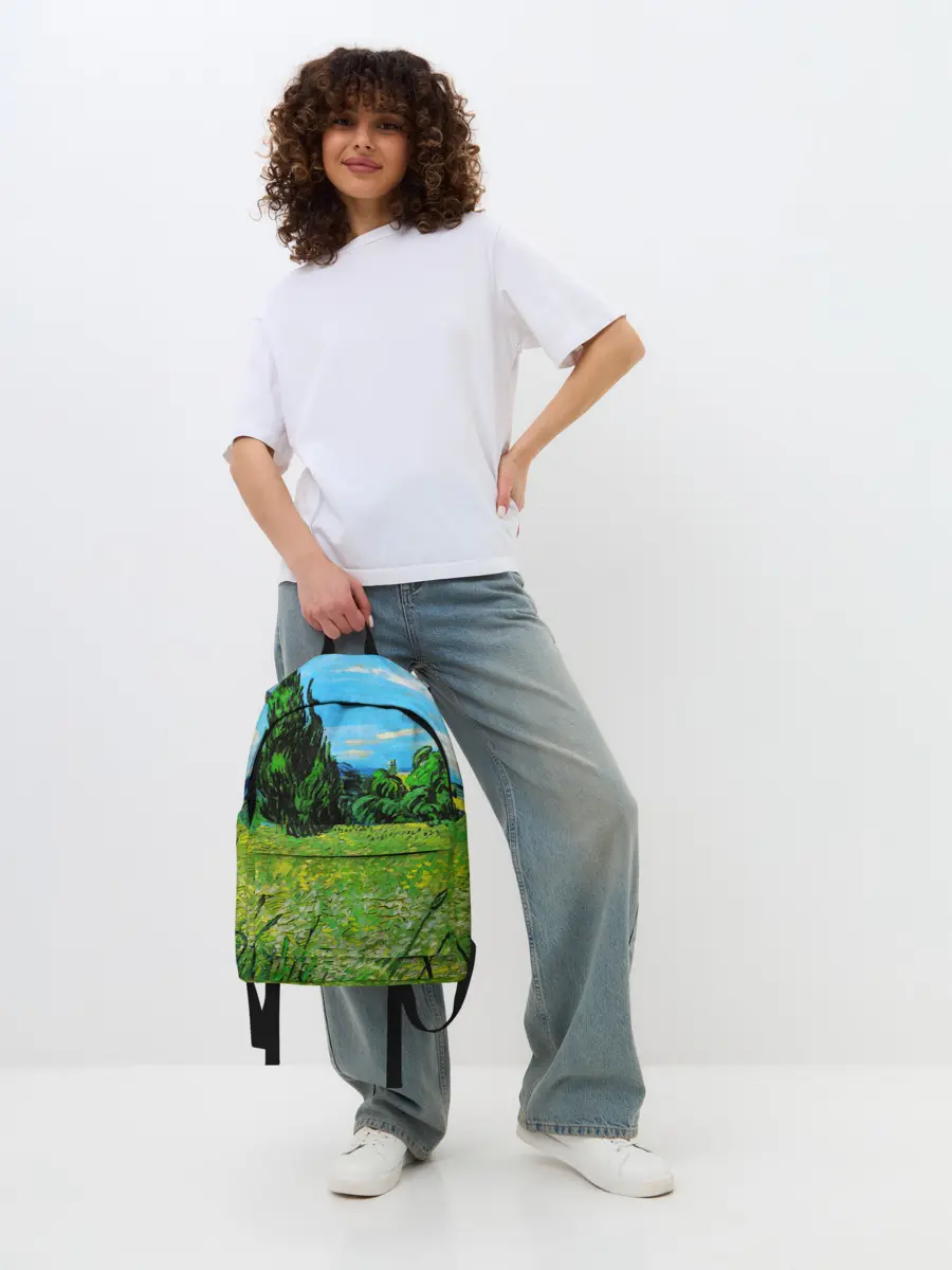 Рюкзак джинсовый / ВАНГОГ