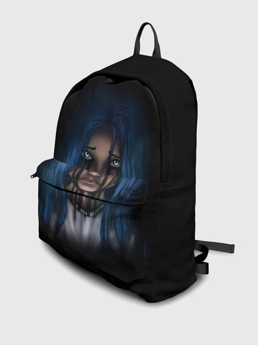 Рюкзак джинсовый / Слёзы Билли Айлиш