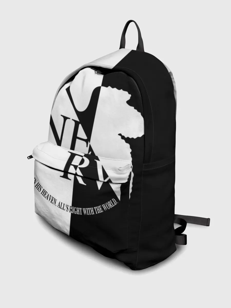 Рюкзак джинсовый / Nerv black and white