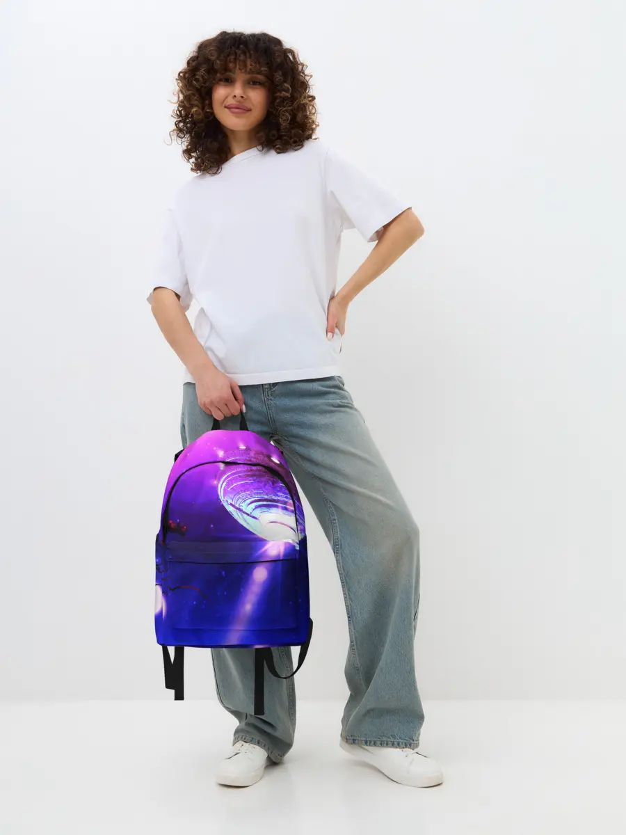 Рюкзак джинсовый / НЛО