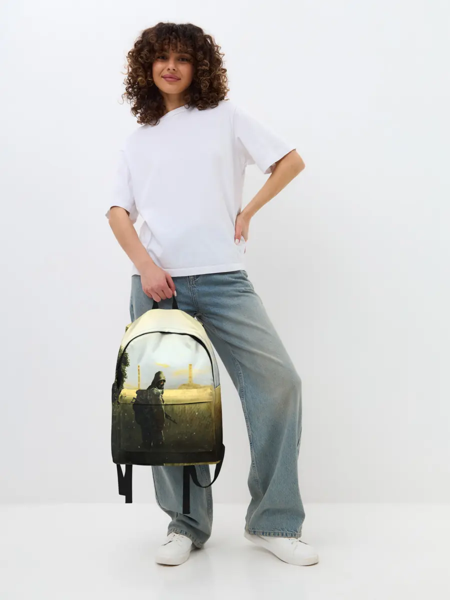 Рюкзак джинсовый / STALKER