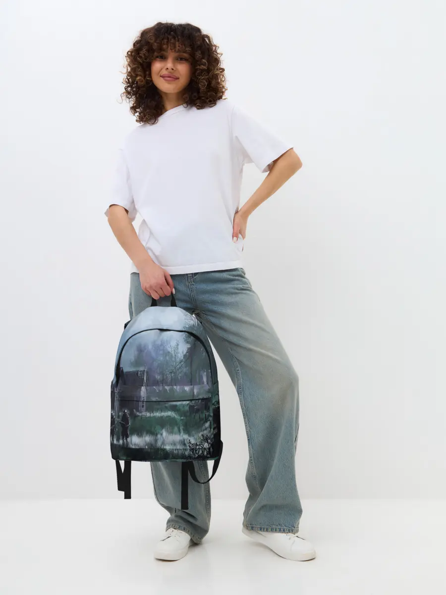 Рюкзак джинсовый / STALKER