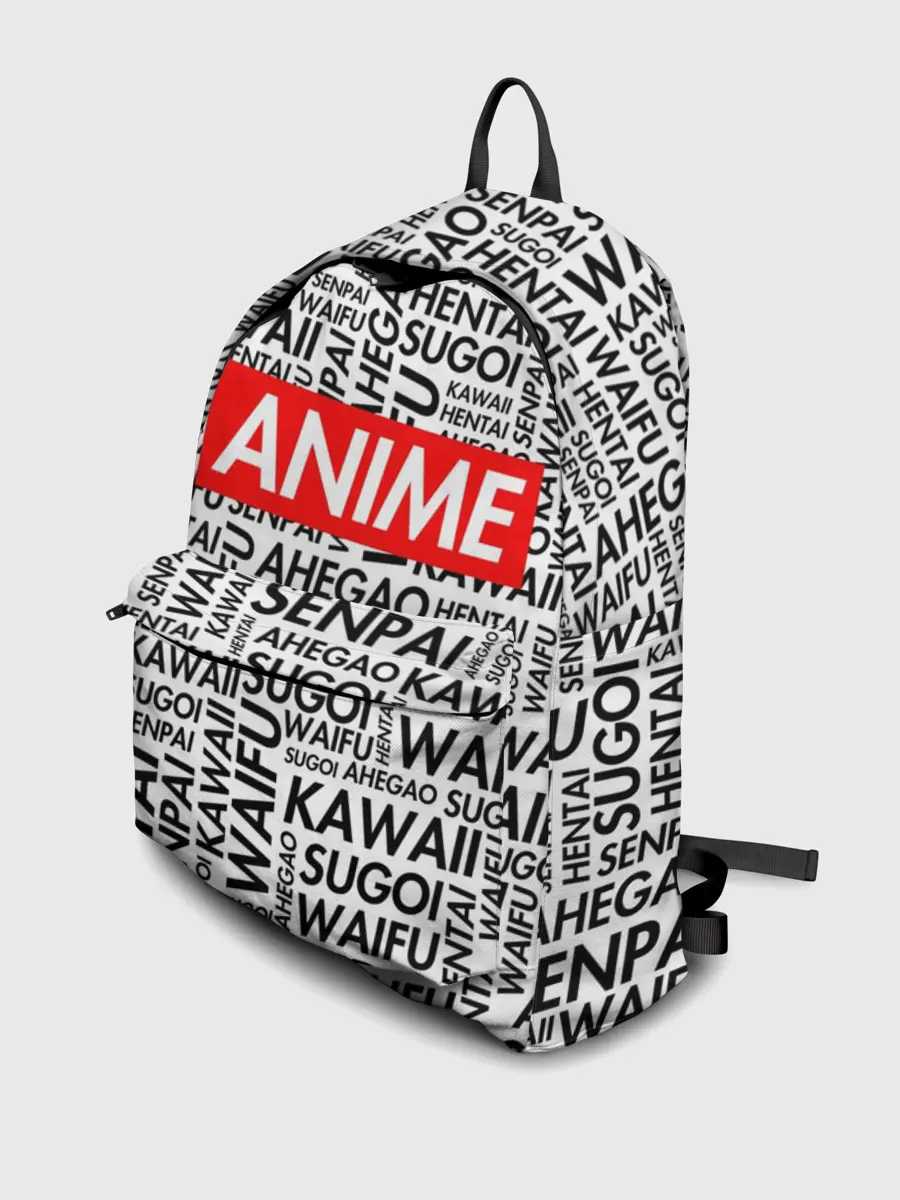 Рюкзак джинсовый / Anime Waifu